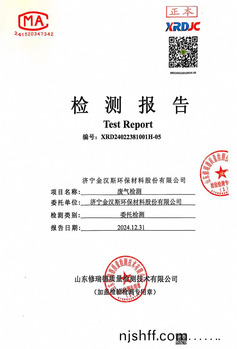 檢(jian)測報(bao)告(gao)（2024.12.31）